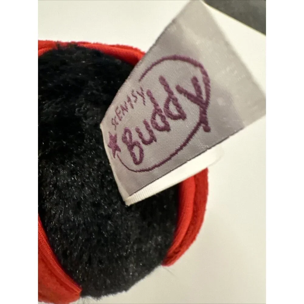 Scentsy Buddy Love Bug Ladybug Lady Bug Plush Hearts Red Scented B4 - Picture 3 of 3